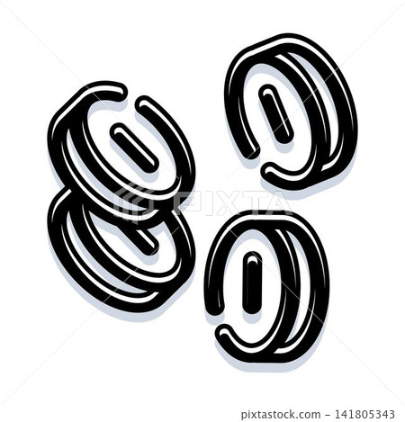 Black and white coins illustrating finance and money savings Black and white coins illustrating finance and money savings 141805343
