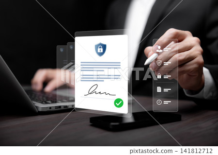 Secure Digital Signature and Electronic Document Verification Secure Digital Signature and Electronic Document Verification 141812712