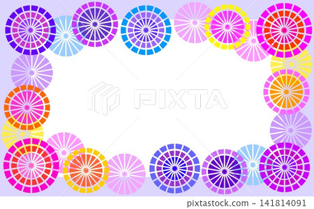 Frame Geometric Pattern White Space Frame Geometric Pattern White Space 141814091