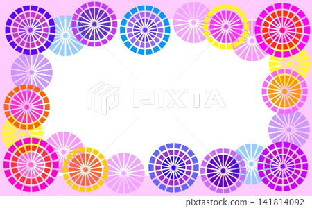 Frame Geometric Pattern White Space Frame Geometric Pattern White Space 141814092