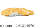 bread isolated on white background 141814670