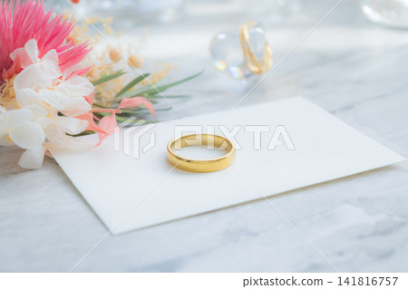 Gold ring, gift image Gold ring, gift image 141816757