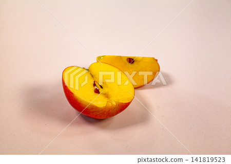 Fresh Golden Kiwi Fruit Isolated on White Background Fresh Golden Kiwi Fruit Isolated on White Background 141819523