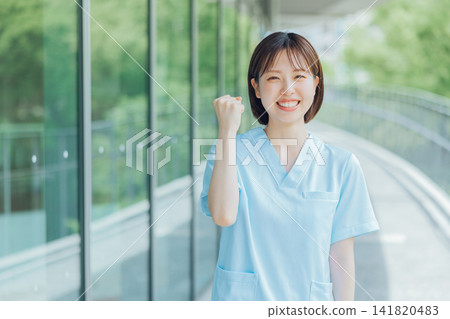 Young female nurse Young female nurse 141820483