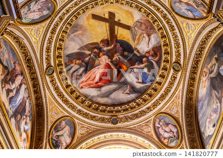 Church of the Gesu, Rome, Italy Church of the Gesu, Rome, Italy 141820777