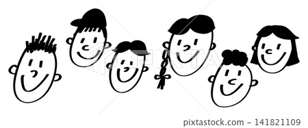 People's hand-drawn illustrations People's hand-drawn illustrations 141821109