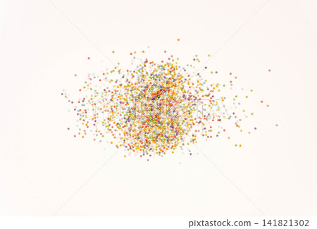 Colored sugar stars sprinkles background Colored sugar stars sprinkles background 141821302
