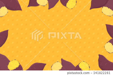 Sweet potato and cross-section frame 4_horizontal Sweet potato and cross-section frame 4_horizontal 141822281