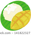 Mango sticky rice  141822327