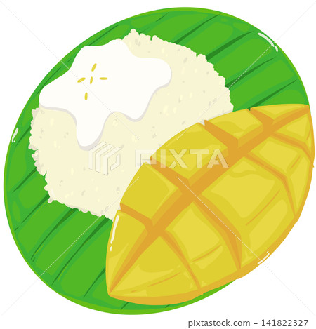 Mango sticky rice Mango sticky rice 141822327