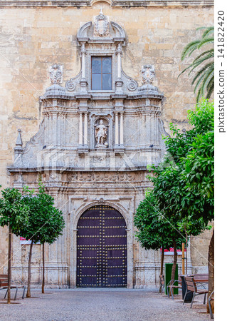 Facade of the Mezquita-Catedral in Cordoba, Spain, known as the Great Mosque of Cordoba Facade of the Mezquita-Catedral in Cordoba, Spain, known as the Great Mosque of Cordoba 141822420