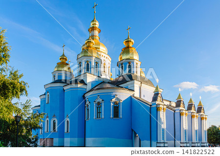 St. Michael Cathedral, St.Michael`s Golden-Domed Monastery, Kiev, Ukraine. St. Michael Cathedral, St.Michael`s Golden-Domed Monastery, Kiev, Ukraine. 141822522