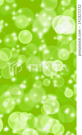 A refreshing abstract background with bright green bokeh. 141823332