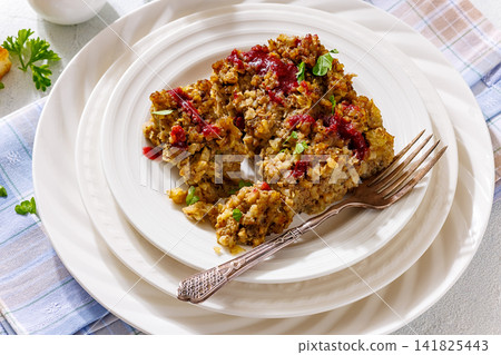 Finnish maksalaatikko liver and rice hot bake Finnish maksalaatikko liver and rice hot bake 141825443