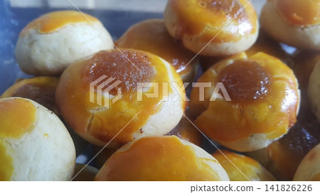 Close up shot of very delicious pineapple cake. Close up shot of very delicious pineapple cake. 141826226