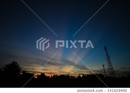 Sunset, August 6, 2026 Sunset, August 6, 2026 141829400