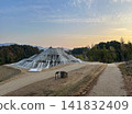 World Heritage Site: Kengoshizuka Tumulus in Early Winter 141832409