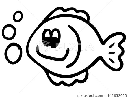 octopus, character, fish 141832623