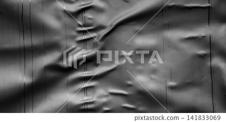 black crumpled and creased plastic bag texture background black crumpled and creased plastic bag texture background 141833069