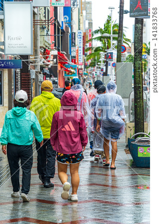 Rainy Kokusai Street Rainy Kokusai Street 141833768