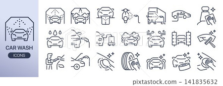 car, icon, vector 141835632