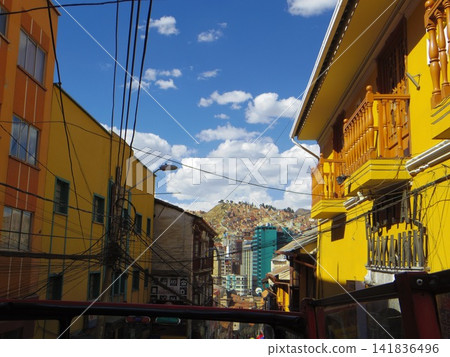 Bolivia Tourism: La Paz's Vibrant Yellow Streets and Hillside City Bolivia Tourism: La Paz's Vibrant Yellow Streets and Hillside City 141836496