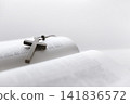 The cross of Jesus Christ placed on the holy Bible, God's word of life 141836572