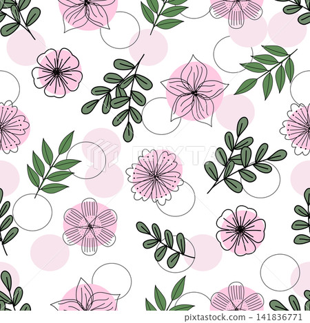 Floral pattern seamless ,flower branches seamless pattern , vector , illustration ,flowers pattern design Seamless flower pattern with colorful little flowers. Simple flat bright flowers background Floral pattern seamless ,flower branches seamless pattern , vector , illustration ,flowers pattern design Seamless flower pattern with colorful little flowers. Simple flat bright flowers background 141836771