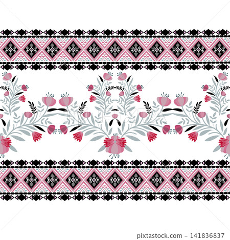 design, floral, pattern 141836837