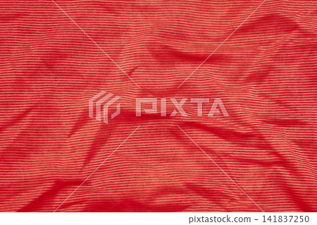 Red fabric with small stripes for sewing lining Red fabric with small stripes for sewing lining 141837250