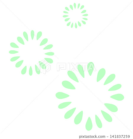 Light green flower with many petals Light green flower with many petals 141837259