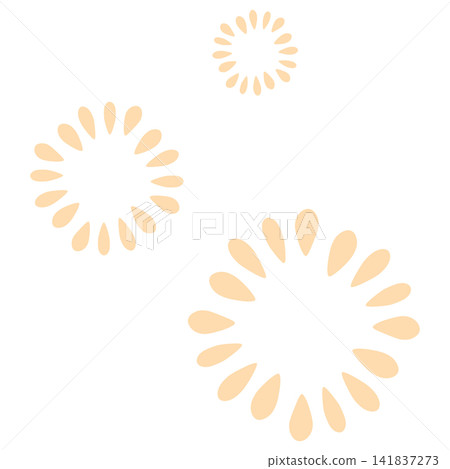 Light orange flower with many petals Light orange flower with many petals 141837273