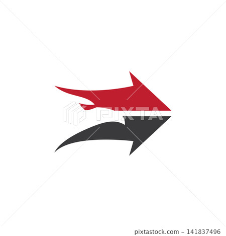 Eagle Bird Arrow Logo Icon Eagle Bird Arrow Logo Icon 141837496