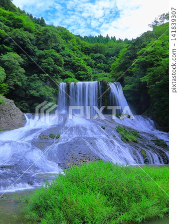 龍門瀑布的夏天(大分縣九重町 - 豎幅構圖) 龍門瀑布的夏天(大分縣九重町 - 豎幅構圖) 141839307