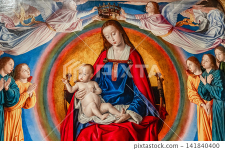 cathedral of Moulins, Allier, France, the triptych 141840400