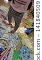 Children making a mess so there's no room to step. Children making a mess so there's no room to step. 141840509