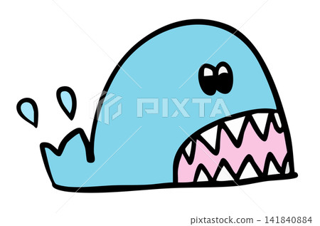 cartoon, character, fish 141840884