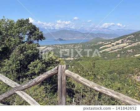 View of Lake Orestiada 141842652