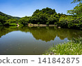 Scenery of Kannon-ga-ike Pond (Ichiki-Kushikino City) 141842875