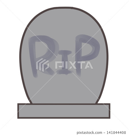 A tombstone with "RIP" written on it A tombstone with "RIP" written on it 141844408