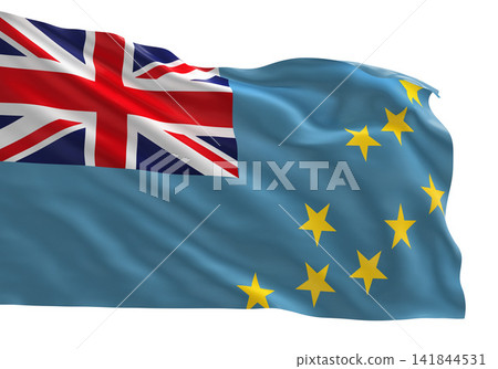 Tuvalu Flag - National Flag Illustration Tuvalu Flag - National Flag Illustration 141844531