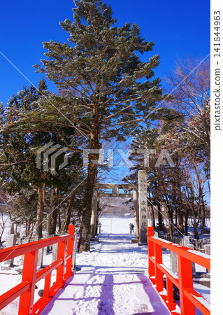 赤城神社,拓樸通橋,群馬縣,赤城山,大原赤城神社,冬天 赤城神社,拓樸通橋,群馬縣,赤城山,大原赤城神社,冬天 141844963