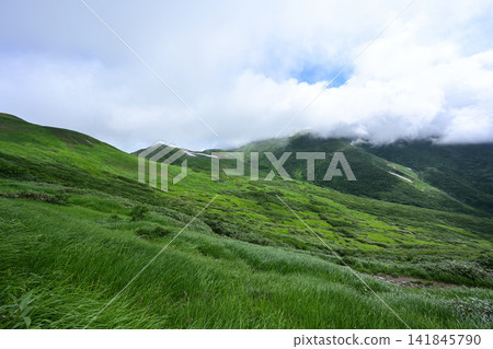 Mount Gassan climbing, Yamagata Prefecture Mount Gassan climbing, Yamagata Prefecture 141845790