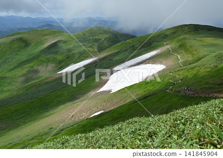 Mount Gassan climbing, Yamagata Prefecture Mount Gassan climbing, Yamagata Prefecture 141845904