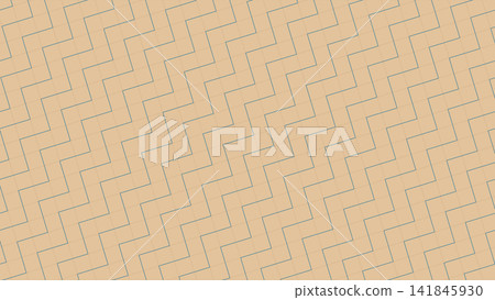 Seamless beige background featuring a repeating geometric zigzag grid pattern made of thin teal-blue lines, ideal for technical paper. Seamless beige background featuring a repeating geometric zigzag grid pattern made of thin teal-blue lines, ideal for technical paper. 141845930