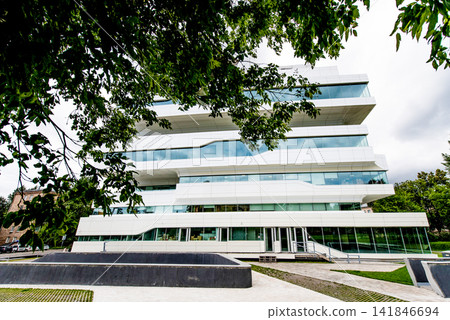 Moscow, Russia, Dominion Tower Business Center architect Zaha Hadid 141846694