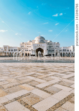 Abu Dhabi, United Arab Emirates, Presidential Palace Panorama Abu Dhabi, United Arab Emirates, Presidential Palace Panorama 141846766