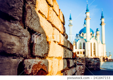 Kazan kremlin, Russia, Muslim mosque, religious building Islam Kazan kremlin, Russia, Muslim mosque, religious building Islam 141847153