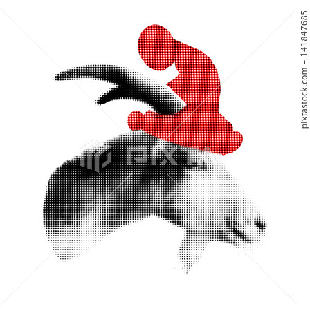 Abstract Halftone Dot Pattern Design Element Red Black PNG , isolated on transparent background Abstract Halftone Dot Pattern Design Element Red Black PNG , isolated on transparent background 141847685