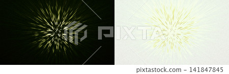 Green light burst explosion effect PNG , isolated on transparent background 141847845